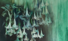 Neda-Arizanovic-Angels-Trumpets-2021-huile-sur-toile-110x120-copie